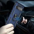 Etui pancerne do Google Pixel 6 Pro, Nox Case Ring, granatowe