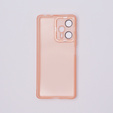 Etui do Xiaomi Poco F5, Fusion Hybrid, przezroczyste / różowe