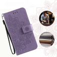 Etui z klapką do Samsung Galaxy A54 5G, Mandala, fioletowe