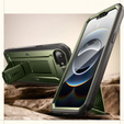 Etui Supcase do iPhone 16E, Unicorn Beetle Pro, Zielone