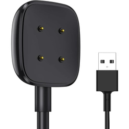 Ładowarka do Fitbit Versa 3/4 / Sense 1/2, Czarna