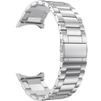 Pasek Bransoleta do Samsung Galaxy Watch 4/5/6 40/42/43/44/45/46/47mm, Srebrna