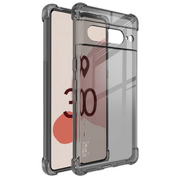Etui IMAK do Google Pixel 7 Pro 5G, Dropproof, przezroczyste / czarne