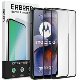 2x Szkło Hartowane ERBORD 3D do Motorola Moto G55 5G – ochrona całego ekranu