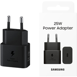 Ładowarka sieciowa Samsung 25W USB-C z technologią GaN do smartfonów i urządzeń z USB-C