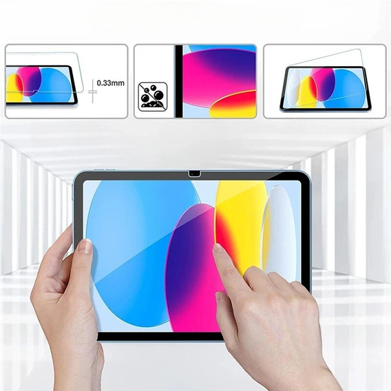 Szkło Ochronne 9H do iPad 10.9" (2022) i iPad 11" (2025) – Precyzyjne Dopasowanie i Wysoka Odporność