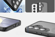 Etui do Samsung Galaxy S22, do MagSafe, ERBORD Matt Case, czarny + Szkło na ekran
