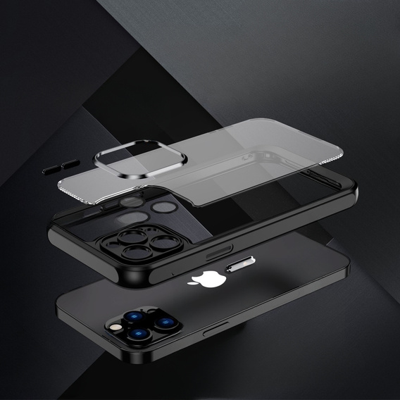 Etui do iPhone 12 Pro Max, ERBORD Impact Guard, czarne