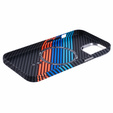 Etui do iPhone 13, Carbon Fiber MagSafe, granatowe