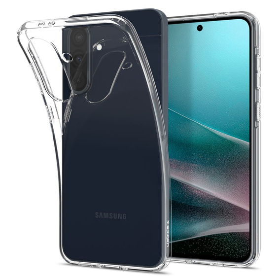Etui Spigen do Galaxy A36 5G, Liquid Crystal, przezroczyste + Szkło hartowane 9h