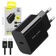 Blavec ładowarka sieciowa GaN4 45W USB-C PD/QC z kablem USB-C – USB-C do urządzeń z USB-C: smartfonów, tabletów i lekkich laptopów