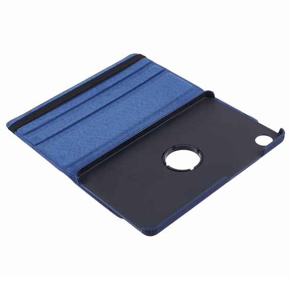 Etui do Samsung Galaxy Tab A9, Obrotowe 360, granatowe