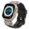 Pasek SPIGEN do Apple Watch 1/2/3/4/5/6/7/8/9/SE/Ultra/Ultra 2 42/44/45/49MM, Durapro Armor, Czarny