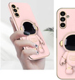 Etui do Samsung Galaxy A56 5G, Astronaut, różowe