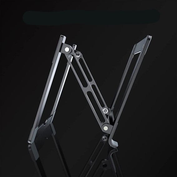 Aluminiowa podstawka do laptopa, stojak Tech-Protect  - Szary