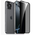 Szkło hartowane prywatyzujące ERBORD 9H Easy App Anti-Peep do iPhone 17 Pro / 17 / 16 Pro