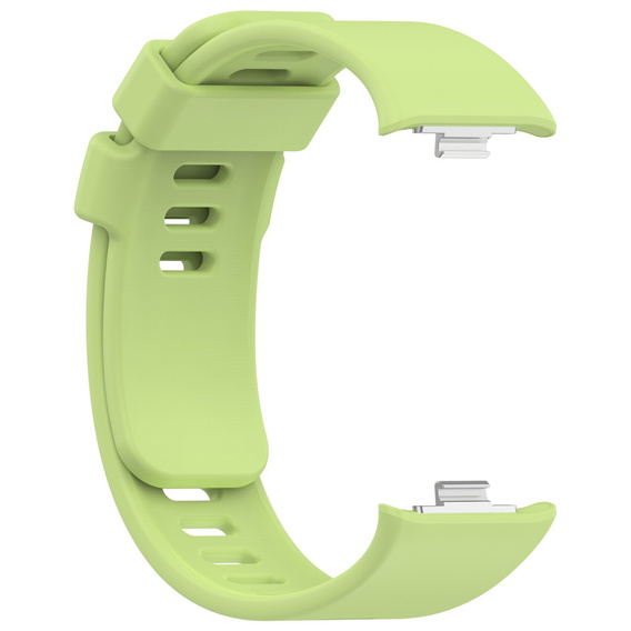 Pasek Silikonowy do Xiaomi Redmi Watch 4 / Xiaomi Smart Band 8 Pro / Xiaomi Smart Band 9 Pro, Jasnozielony