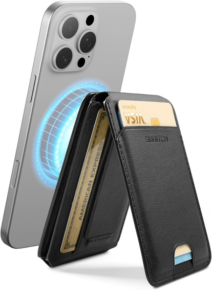 Magnetyczny portfel z podstawką i funkcją NFC SURITCH do iPhone 16 Pro