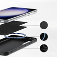 Etui do Samsung Galaxy S24, Silicone MagSafe, czarne