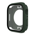 2w1 Etui + Szkło Hartowane do Apple Watch 7/8/9 45MM, Zielone