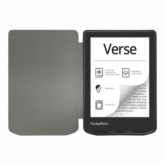 Etui do Pocketbook Verse / Verse Pro, Smartcase, sakura