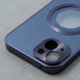 Etui do iPhone 13, Dual Glass, do Magsafe, fioletowe