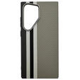 Etui do Samsung Galaxy S23 Ultra, Carbon Fiber MagSafe, szare