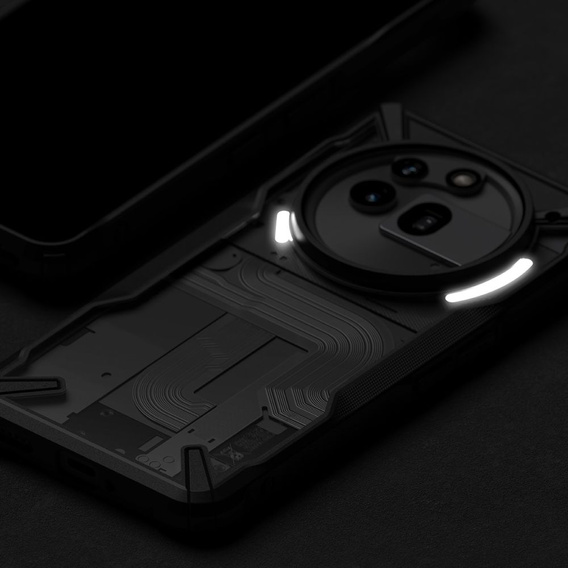 Etui Ringke do Nothing Phone 3a Pro, Fusion X, Czarne