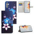 Etui z klapką do Samsung Galaxy M15 5G, Wallet, Blue Flower