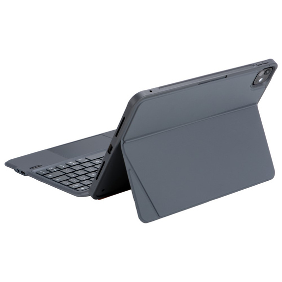 Wszechstronne etui z klawiaturą Bluetooth do iPad 11" 2025 A16 (11 gen.) / iPad 10.9" 2022 (10 gen.) – czarne