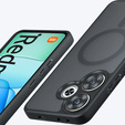 Etui do Xiaomi Redmi 13 4G, do MagSafe, ERBORD Matt Case, czarny + Szkło na ekran