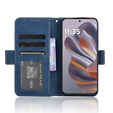 Etui z klapką do Motorola Edge 50 Neo / Motorola ThinkPhone 25, Card Slot, granatowe