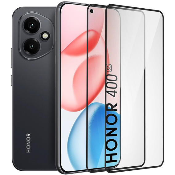 2x Szkło Hartowane ERBORD 3D do Honor 400 5G – ochrona całego ekranu