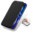Etui Dux Ducis do iPhone 17 Pro, Skin X Pro,  z klapką, do MagSafe, czarne