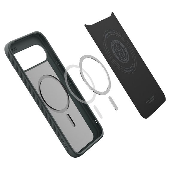 Etui Spigen Liquid Air MagSafe do Google Pixel 10 Pro XL, Abyss Green