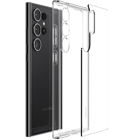 Etui Spigen do Samsung Galaxy S24 Ultra, Ultra Hybrid, przezroczyste