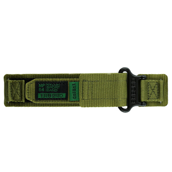 Pasek Nylonowy ERBORD MP84 Uniwersalny 22mm, Zielony