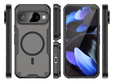 Etui pancerne do Google Pixel 10 Pro XL, do MagSafe, matowe, czarne