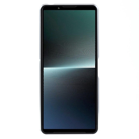 Etui do Sony Xperia 1 V, Magnetic Dual Glass, srebrne