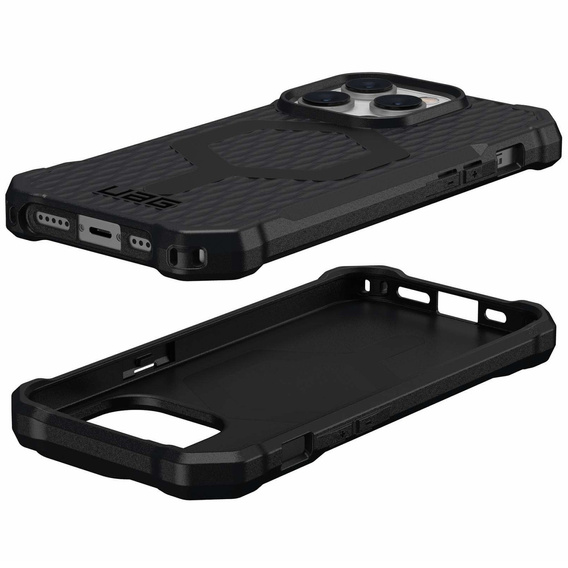 Etui Urban Armor Gear do iPhone 14 Pro, Essential Armor MagSafe, czarne