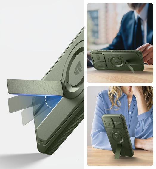 Etui Dexnor MagSafe z osłoną aparatu do iPhone 16 Pro Max