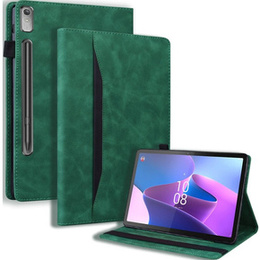 Etui do Lenovo Tab P11 Pro Gen 2 TB132FU TB132XU 11.2", Classic, z miejscem na rysik, zielone