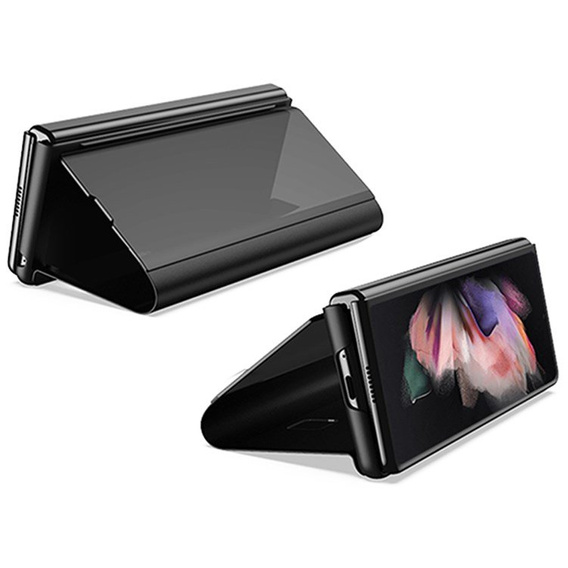 Etui do Samsung Galaxy Z Fold 4 5G, Clear View, czarne