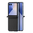 Etui Dux Ducis Bril Series do Samsung Galaxy Z Flip7 5G – czarne, skórzane