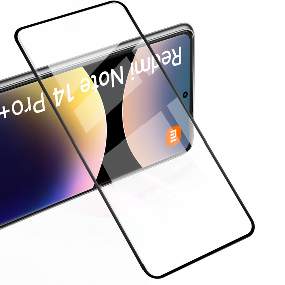 2x Szkło Hartowane ERBORD 3D do Xiaomi Redmi Note 14 Pro+ 5G – ochrona całego ekranu