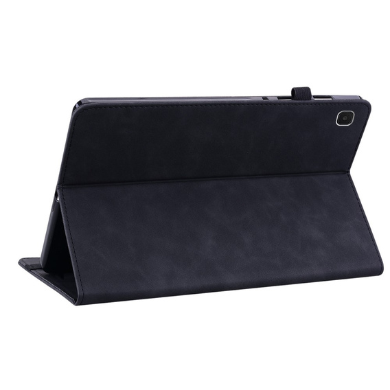 Etui do Samsung Galaxy Tab A7 Lite, Wallet Pen Slot, czarne