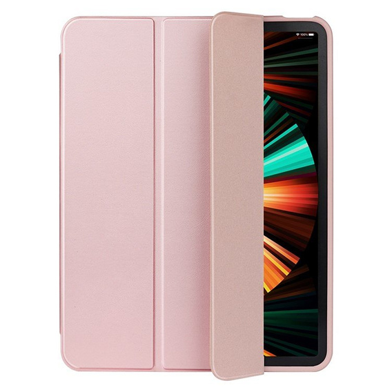 Etui do iPad Pro 11" 2022/2021 (4/3 gen.), Smartcase z miejscem na rysik, jasnoróżowe