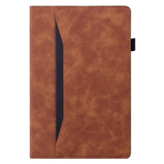 Etui do Xiaomi Pad 6, Classic, z miejscem na rysik, brązowe