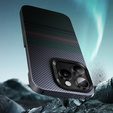 Etui BENKS Kevlar Magnetic Armor Air Aurora 600D S062 do MagSafe do iPhone 15 Pro Max