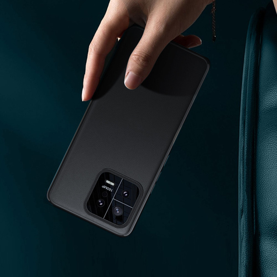 Etui skórzane do Xiaomi 13, leather hybrid, czarne